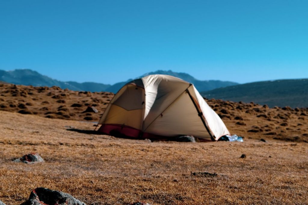 tenda montagna monoposto